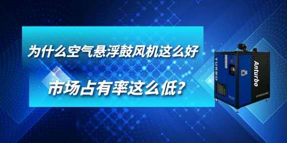 为什么空气悬浮鼓风机这么好,市场占有率这么低?